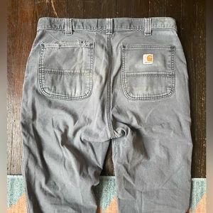 Grey Carhartt work pants